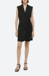Helmut Lang Waisted Blazer Dress In Black