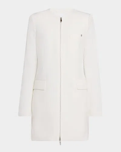 HELMUT LANG TAILORED ZIP-FRONT MINI DRESS
