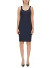Helmut Lang Sleeveless Ribbed Tank Dress