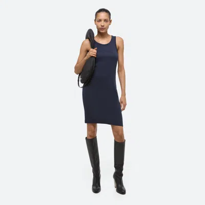 Helmut Lang Tank Dress In Blue