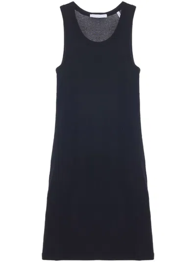 Helmut Lang Midi Dress In Blue