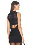 Helmut Lang Tank Top In Black