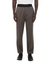 Helmut Lang Tapered Trousers In Light Brown Melange