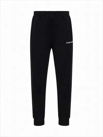 Helmut Lang Tapered Jogger Pants With Elastic Waistband And Minimalist Design In White