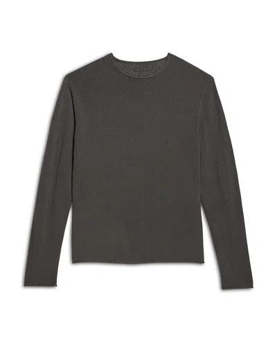 Helmut Lang Textured Crew In Black