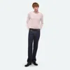 Helmut Lang Texture Henley Sweater In White