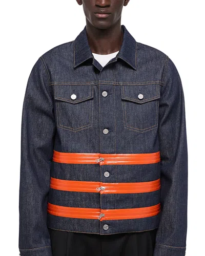 HELMUT LANG THREE ZIP TRUCKER JACKET
