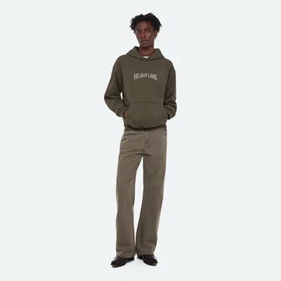 Helmut Lang Ticket Hoodie In Forest Night