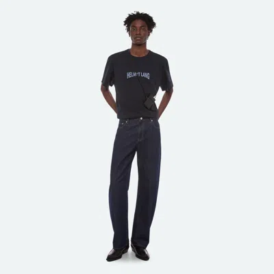 Helmut Lang Ticket Tee In Navy