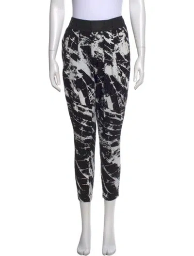 Pre-owned Helmut Lang Tie-dye Print Skinny Leg Pants In Multi