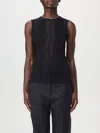 Helmut Lang Top  Woman Color Black In Schwarz