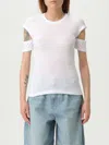 Helmut Lang Top  Woman Color White