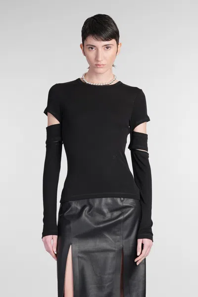 HELMUT LANG IN BLACK COTTON