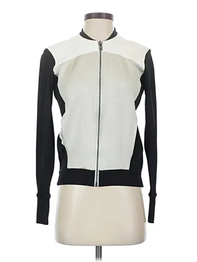 Pre-owned Helmut Lang Track Jacket In Ivory