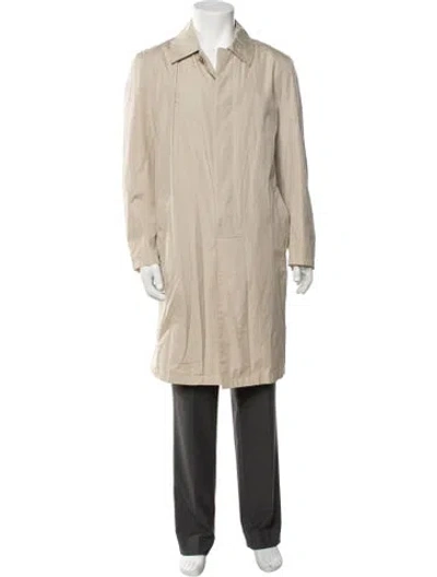 Pre-owned Helmut Lang Trench Coat In Neutrals