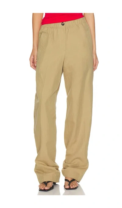 Helmut Lang Trench Pants In Brown