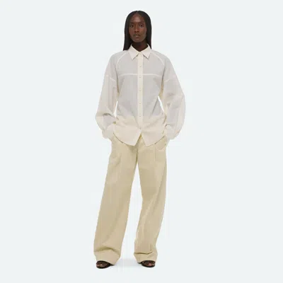 Helmut Lang Trench Shirt In White