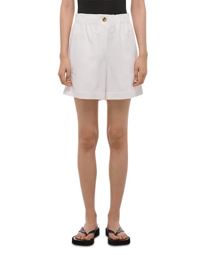 Helmut Lang Trench Shorts In White