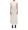 Helmut Lang Trench Wrap Skirt In Beige