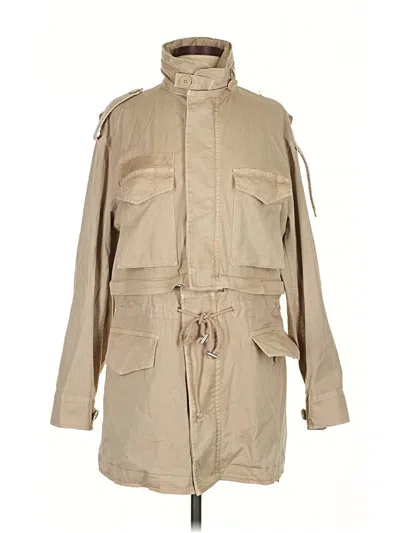Pre-owned Helmut Lang Trenchcoat In Brown