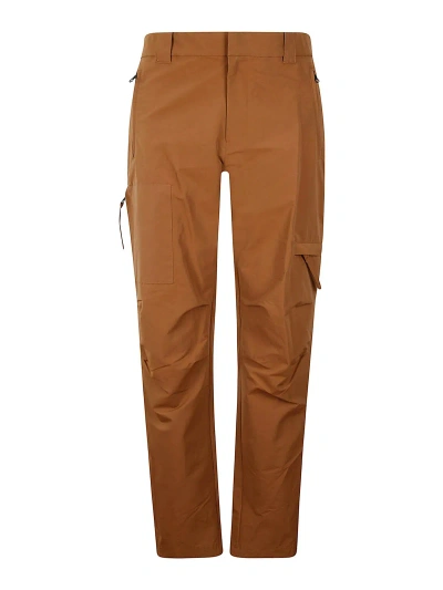 Helmut Lang Trousers In Brown