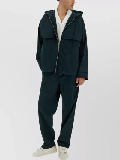 Helmut Lang Trousers With Elastic Waistband And Pockets In Black