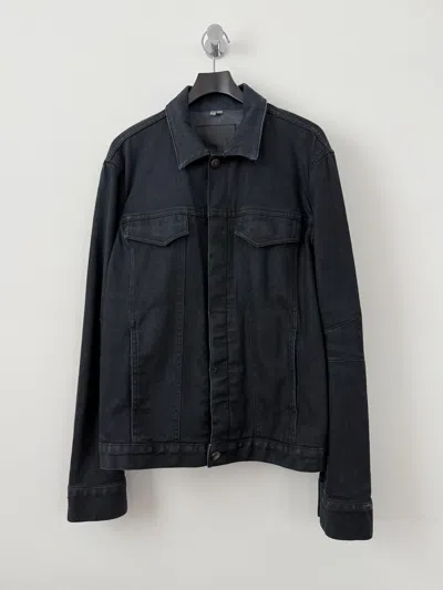 Pre-owned Helmut Lang Trucker Jacket In Black