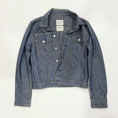 Pre-owned Helmut Lang Trucker Jacket In Blue