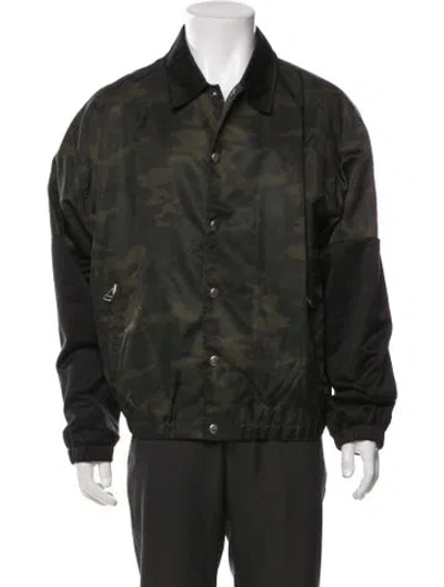 Pre-owned Helmut Lang Trucker Jacket In Green