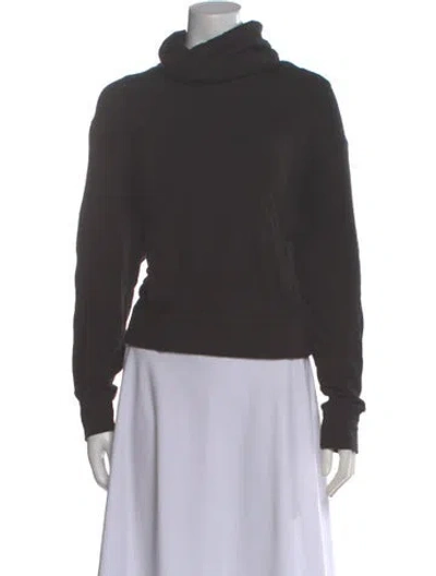 Pre-owned Helmut Lang Turtleneck Long Sleeve Sweatshirt In Gray