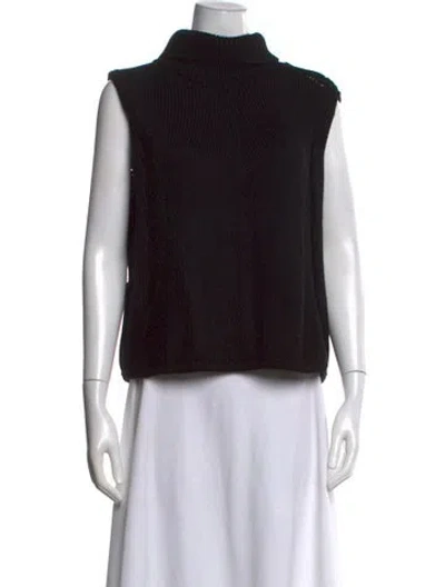 Pre-owned Helmut Lang Turtleneck Sweater In Black