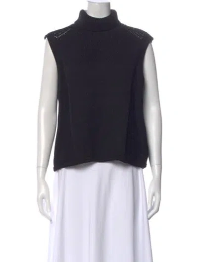 Pre-owned Helmut Lang Turtleneck Sweater In Black