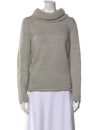 Pre-owned Helmut Lang Turtleneck Sweater In Gray