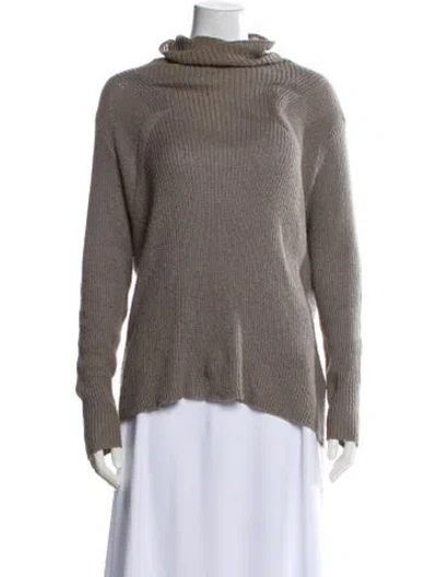 Pre-owned Helmut Lang Turtleneck Sweater In Gray