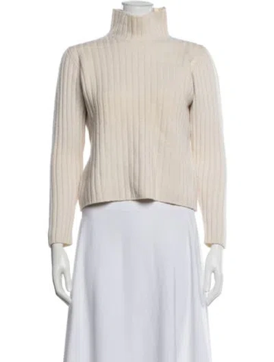 Pre-owned Helmut Lang Turtleneck Sweater In Neutral