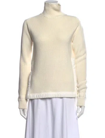 Pre-owned Helmut Lang Turtleneck Sweater In Neutrals
