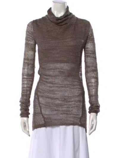 Pre-owned Helmut Lang Turtleneck Sweater In Neutrals