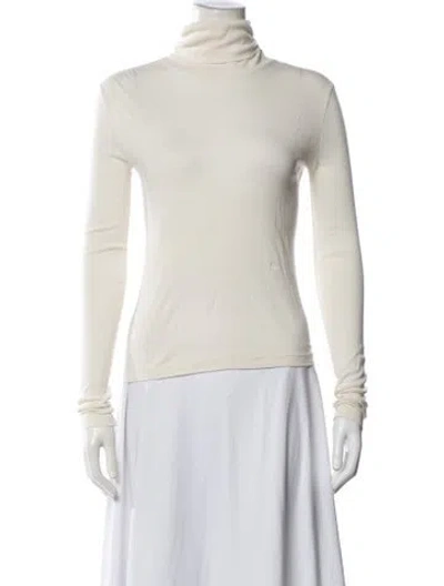 Pre-owned Helmut Lang Turtleneck Sweater In Neutrals