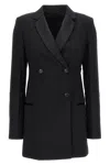 Helmut Lang Double-breasted Tuxedo Blazer