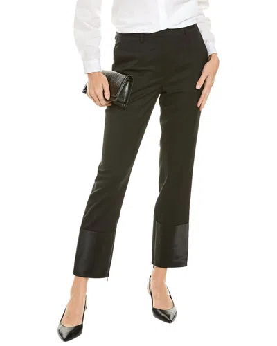 HELMUT LANG TUXEDO WOOL SLIM PANT