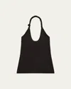 Helmut Lang Twisted Dancer Top In Black