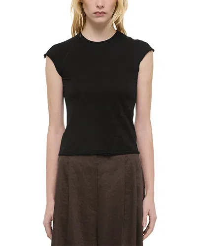 HELMUT LANG TWISTED SPLICED TOP