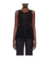 Helmut Lang Two-way Vest In Black