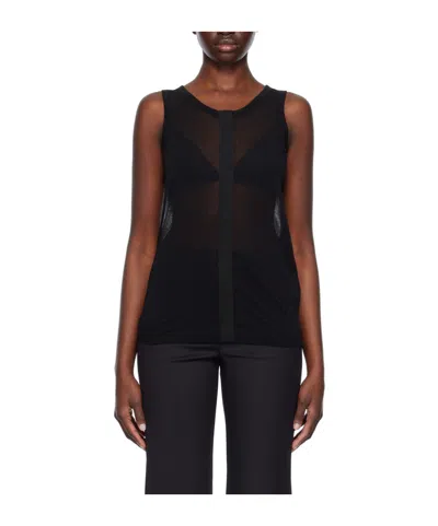 Helmut Lang Two-way Vest In Black
