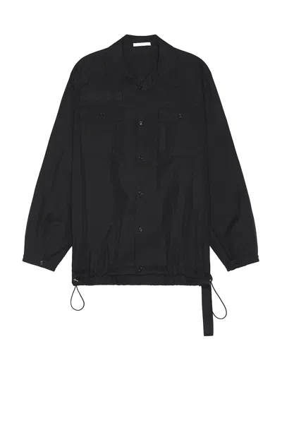 Helmut Lang Uniform Shirt In Black