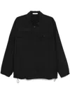 Helmut Lang Uniform Shirt.light Clothing In Black