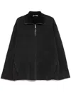 Helmut Lang Upstate Half-zip Sweatshirt In Black