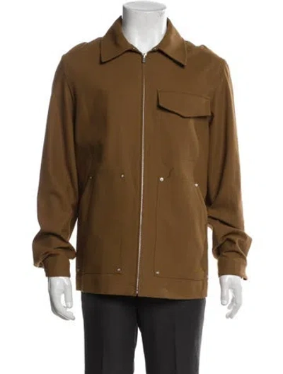 Pre-owned Helmut Lang Utility Jacket In Brown