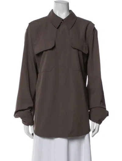 Pre-owned Helmut Lang Utility Jacket In Brown