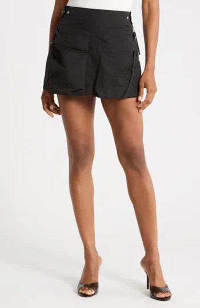 Helmut Lang Utility Mini Skirt In Black